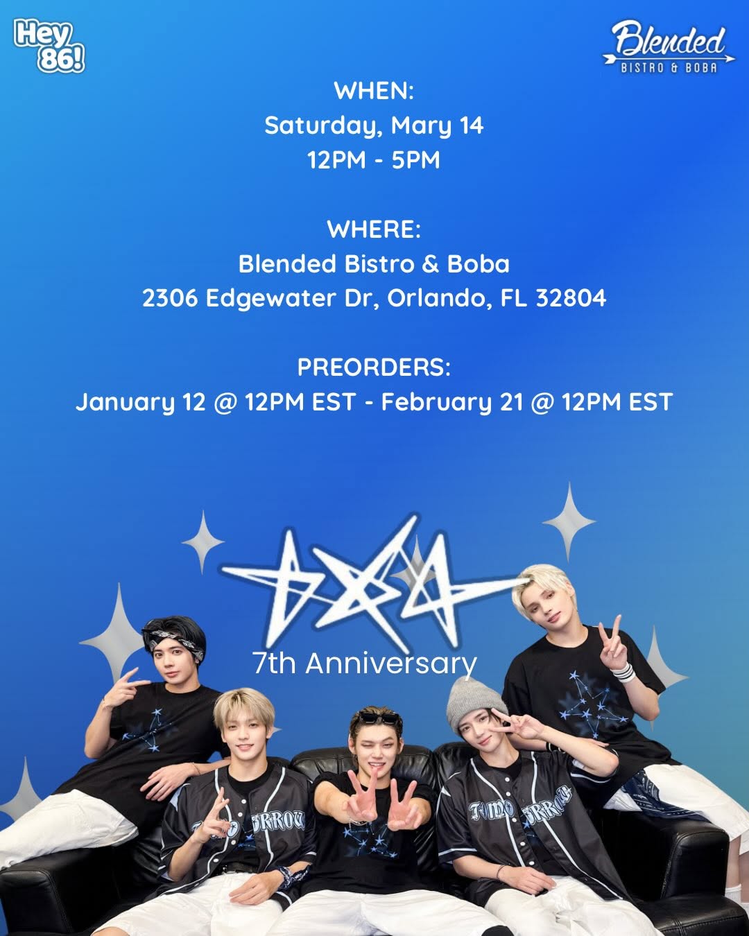 TXT 7th Anniversary Cupsleeve Celebration