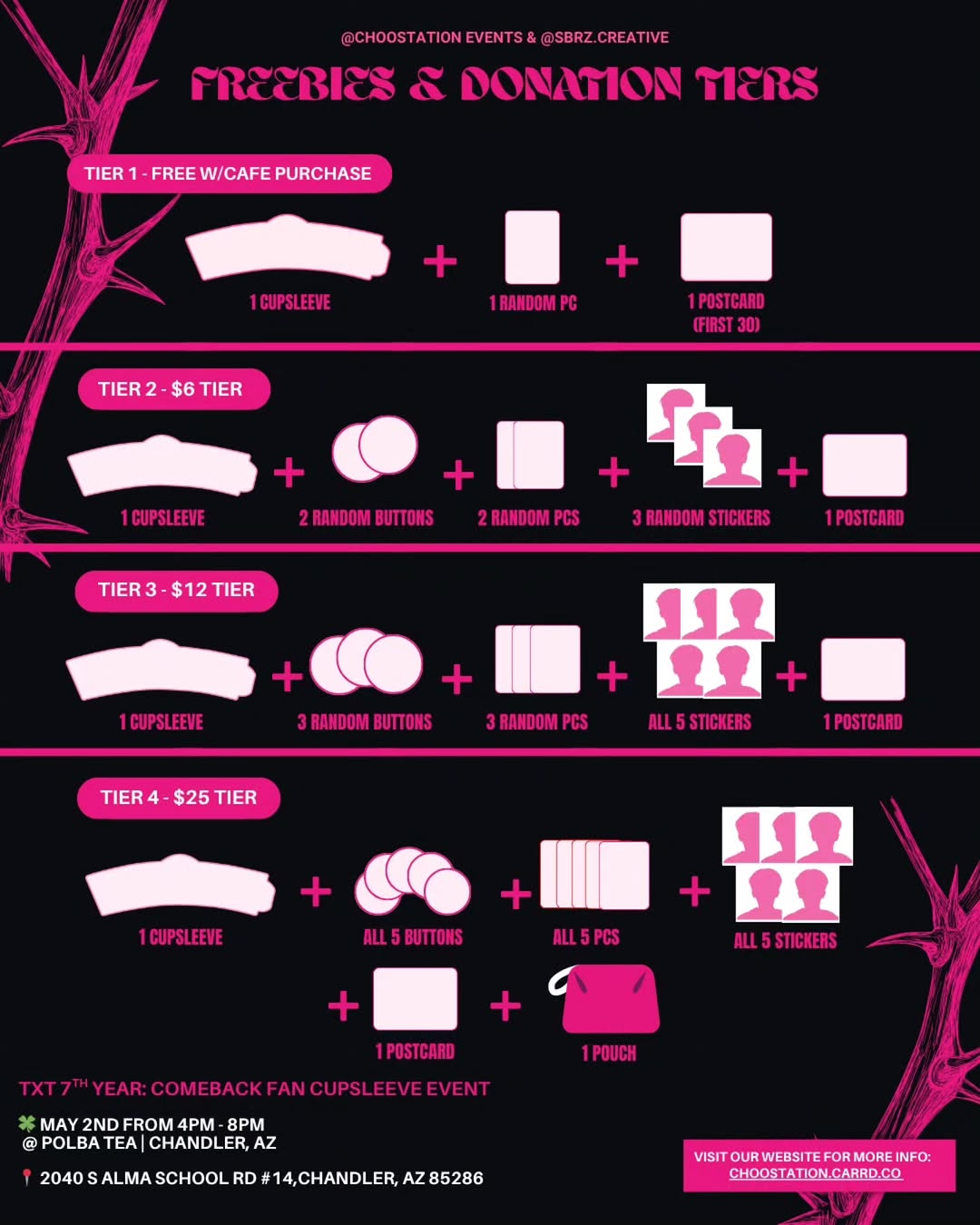 TXT 7th YEAR: COMEBACK FAN CUPSLEEVE EVENT - Image 2
