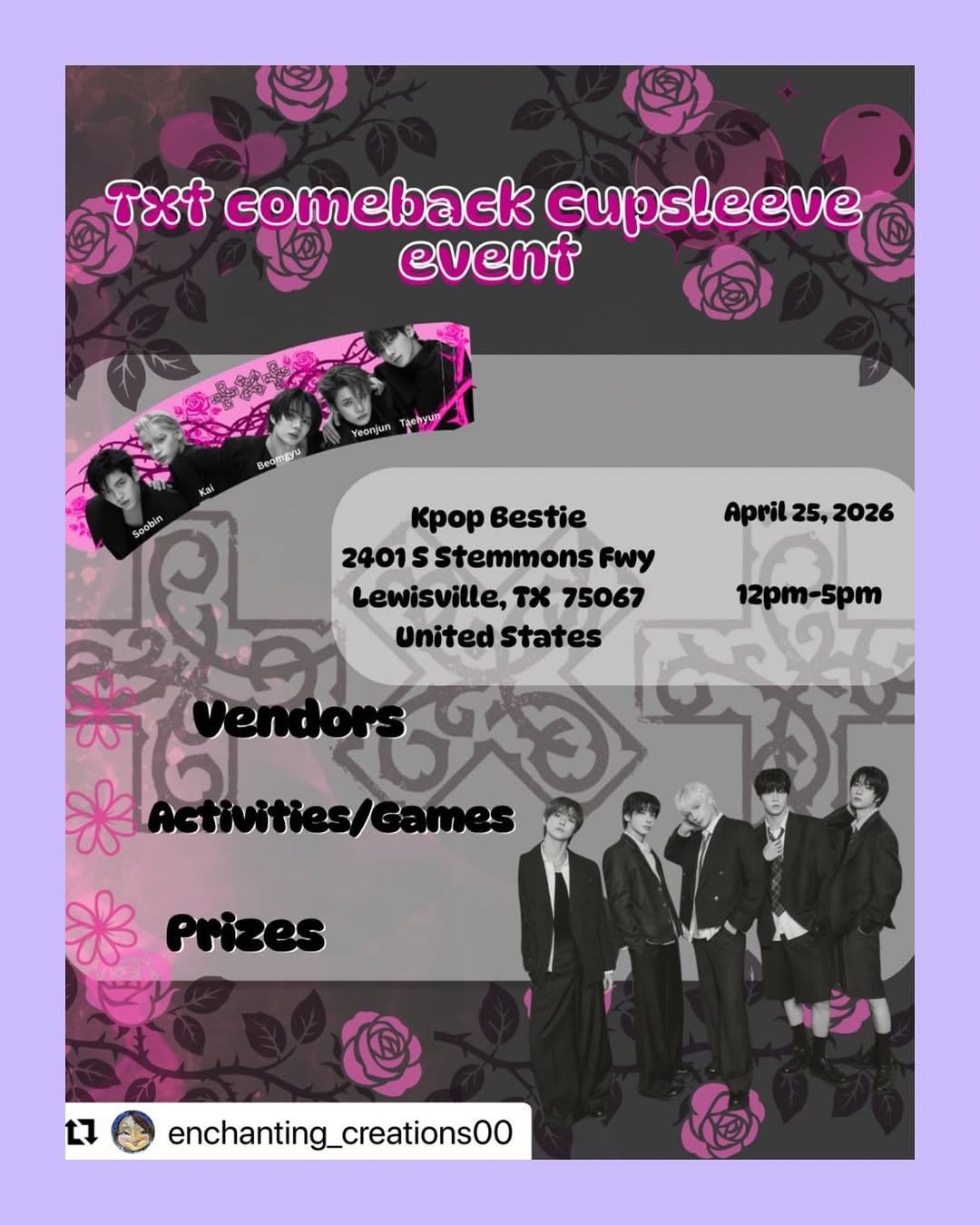 TXT Comeback Cupsleeve Event - Image 3