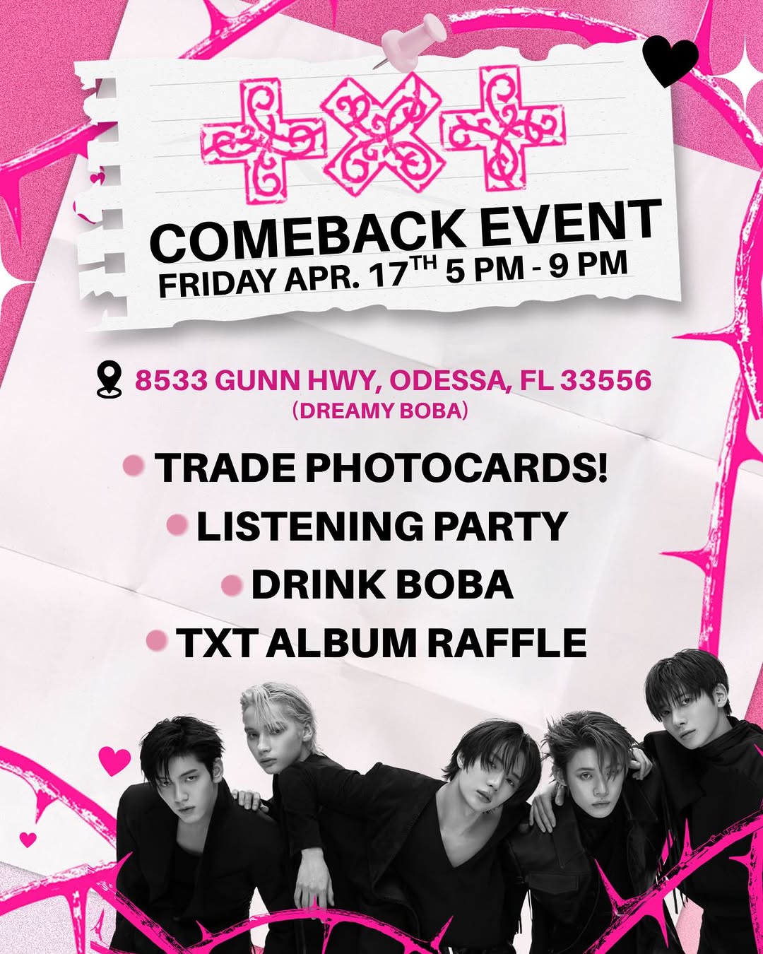 TXT COMEBACK EVENT