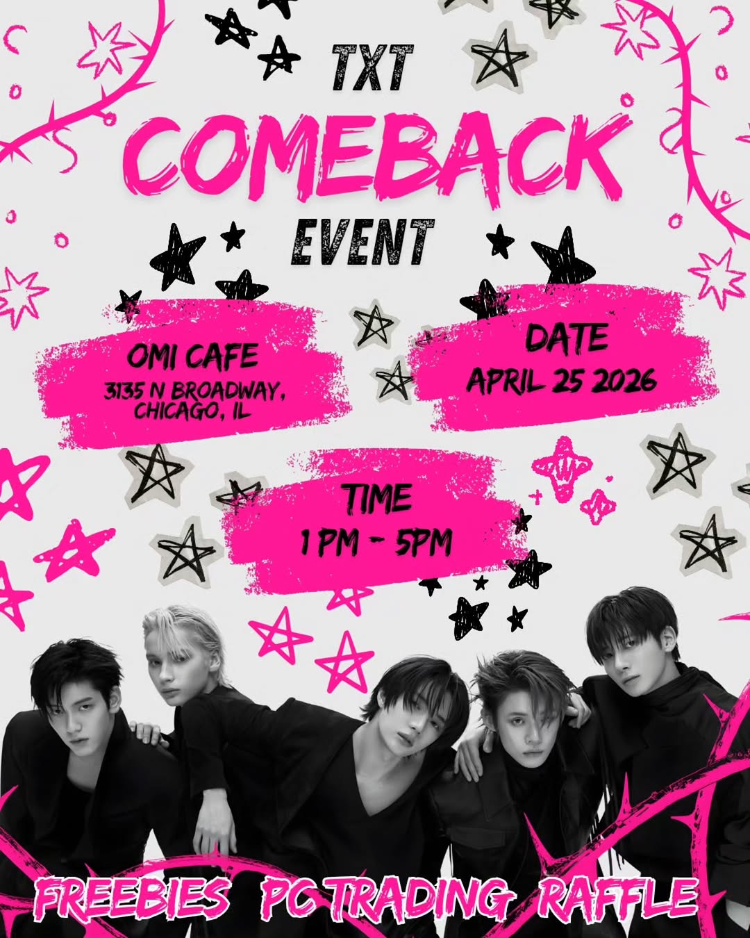 TXT Comeback Event