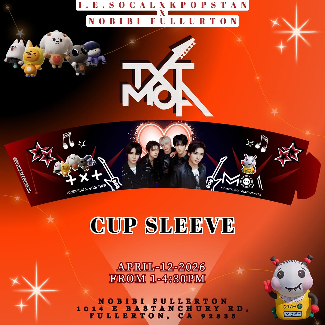 TXT MOA Cup Sleeve Event - Image 3