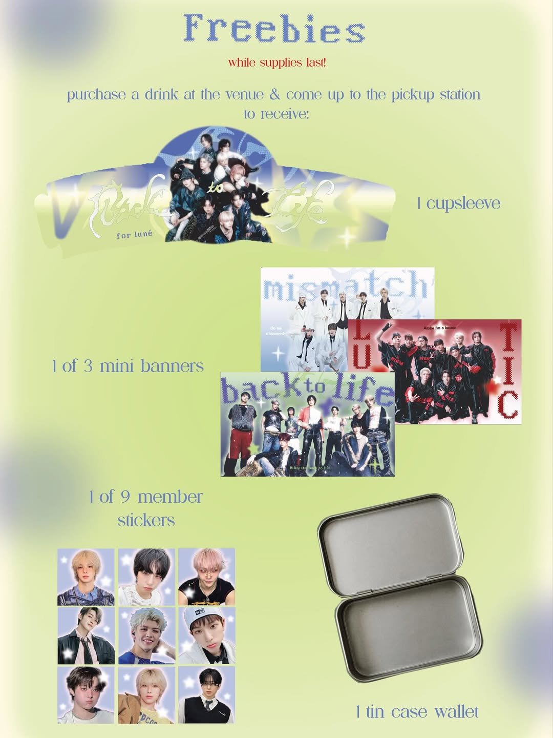 'BACK TO LIFE' &TEAM CUPSLEEVE - Image 3
