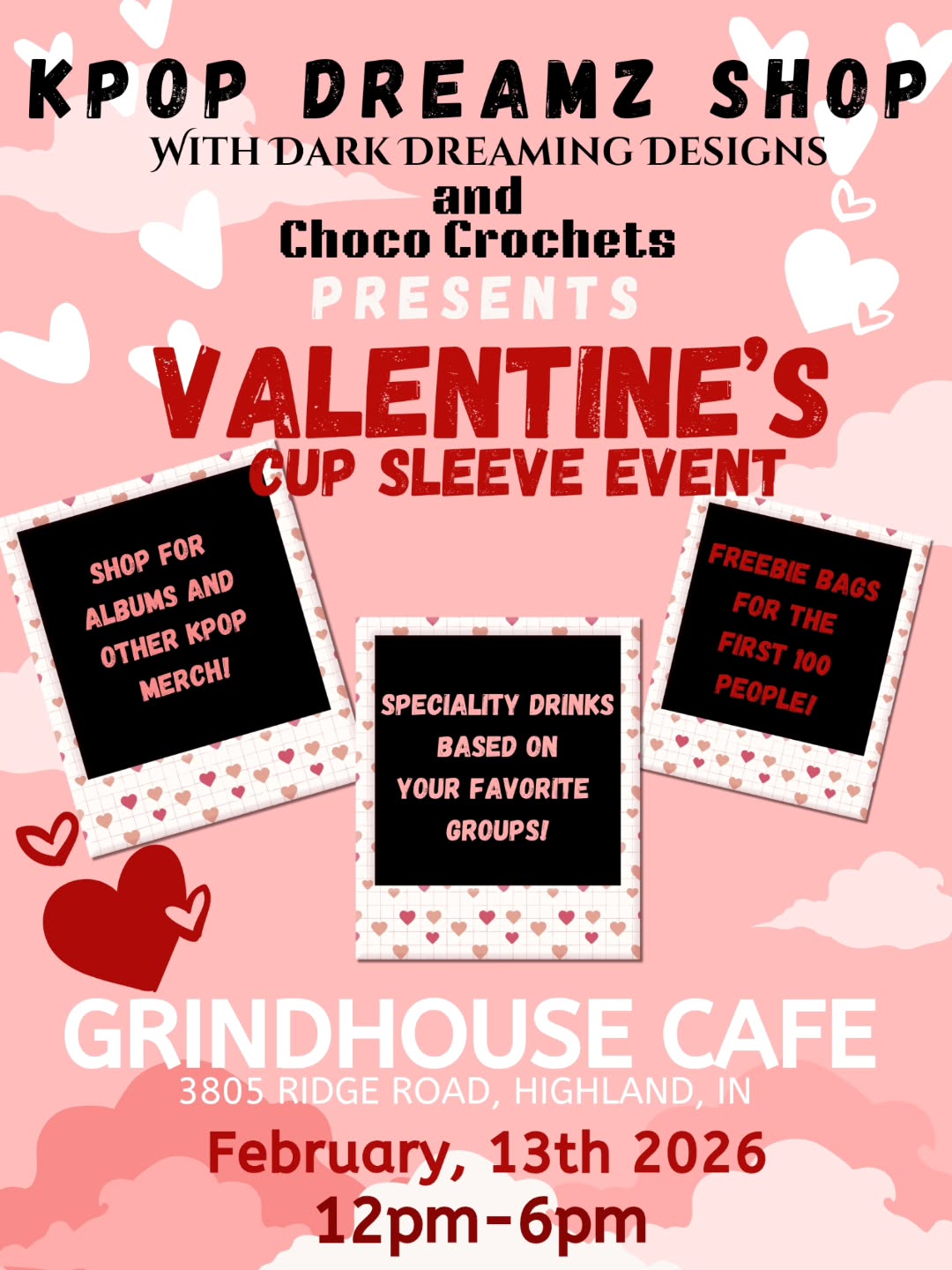VALENTINE'S CUPSLEEVE EVENT
