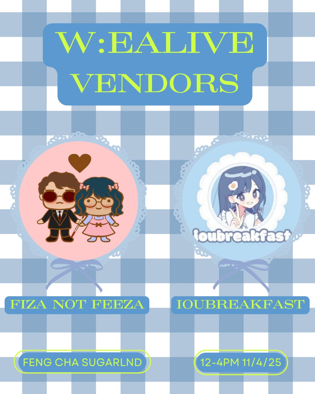 W:EALIVE SWendy tour mini event - Image 1