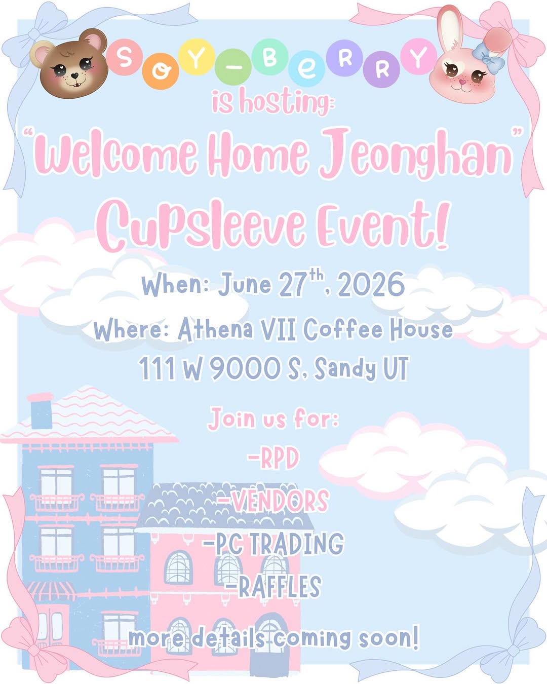 Welcome Home Jeonghan Cupsleeve Event - Image 2