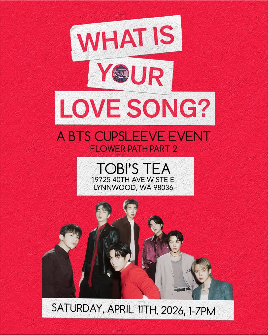 WHAT IS YOUR UR LOVE SONG? A BTS CUPSLEEVE PART 2