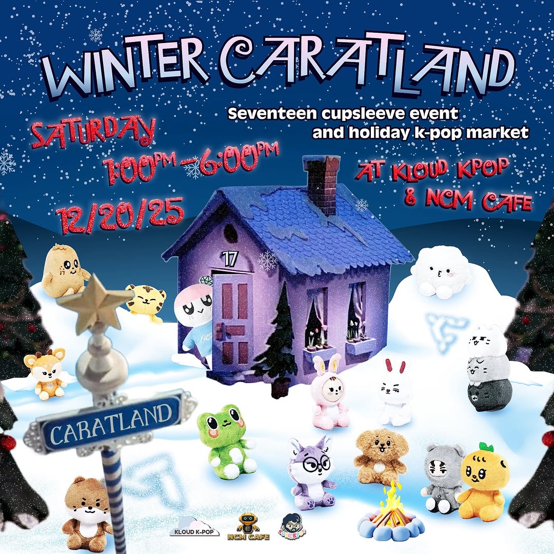 WINTER CARATLAND: Seventeen Cupsleeve Event