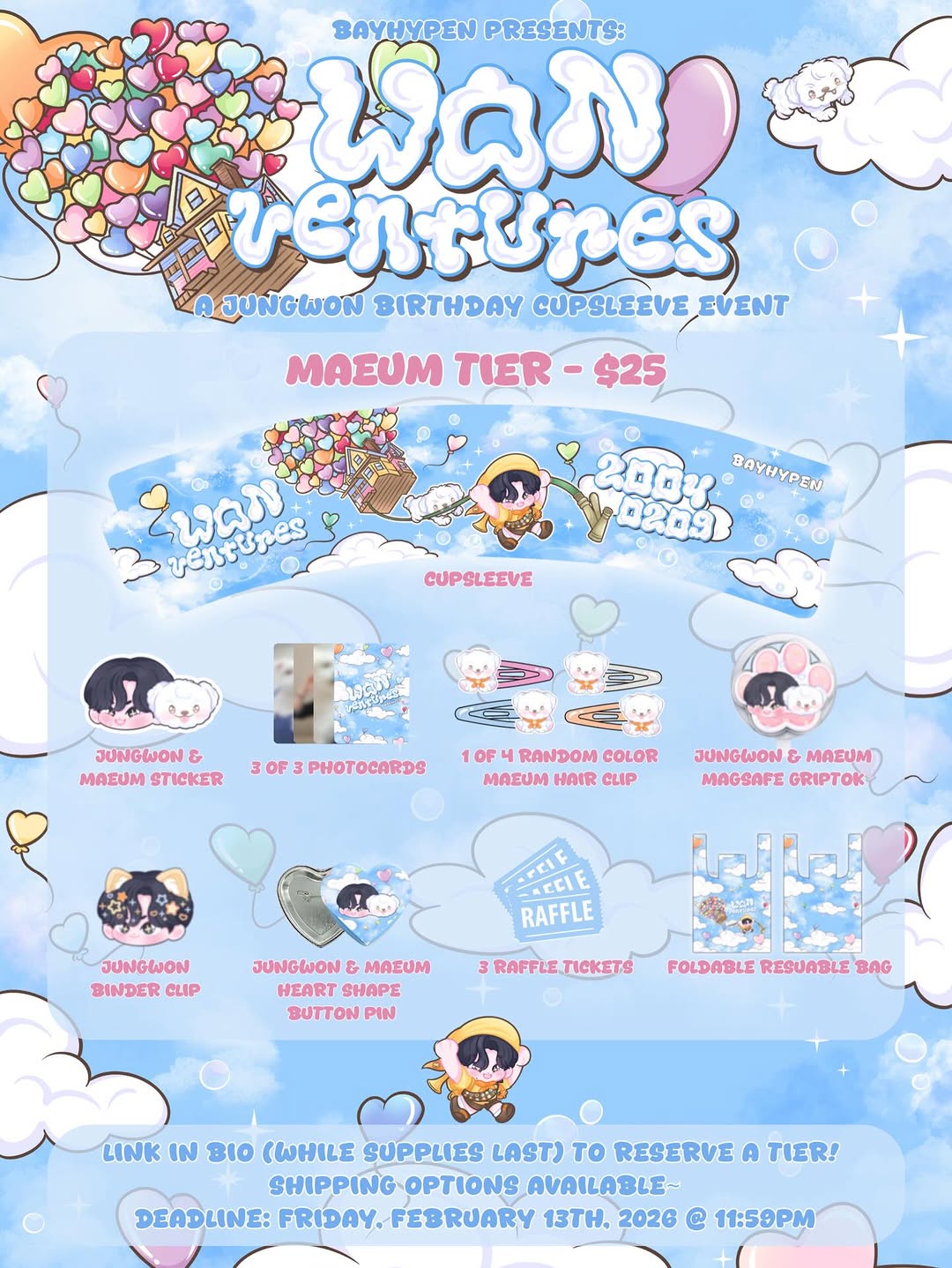 WONVENTURES! A Jungwon birthday cupsleeve event - Image 4