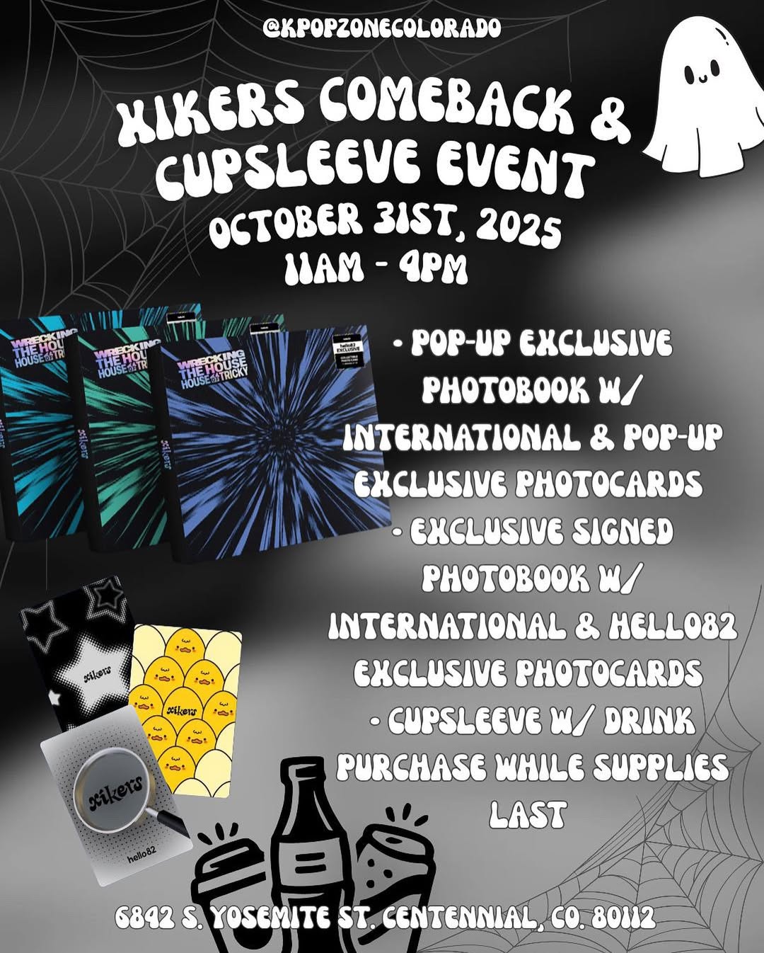 Xikers Comeback & Cupsleeve Event