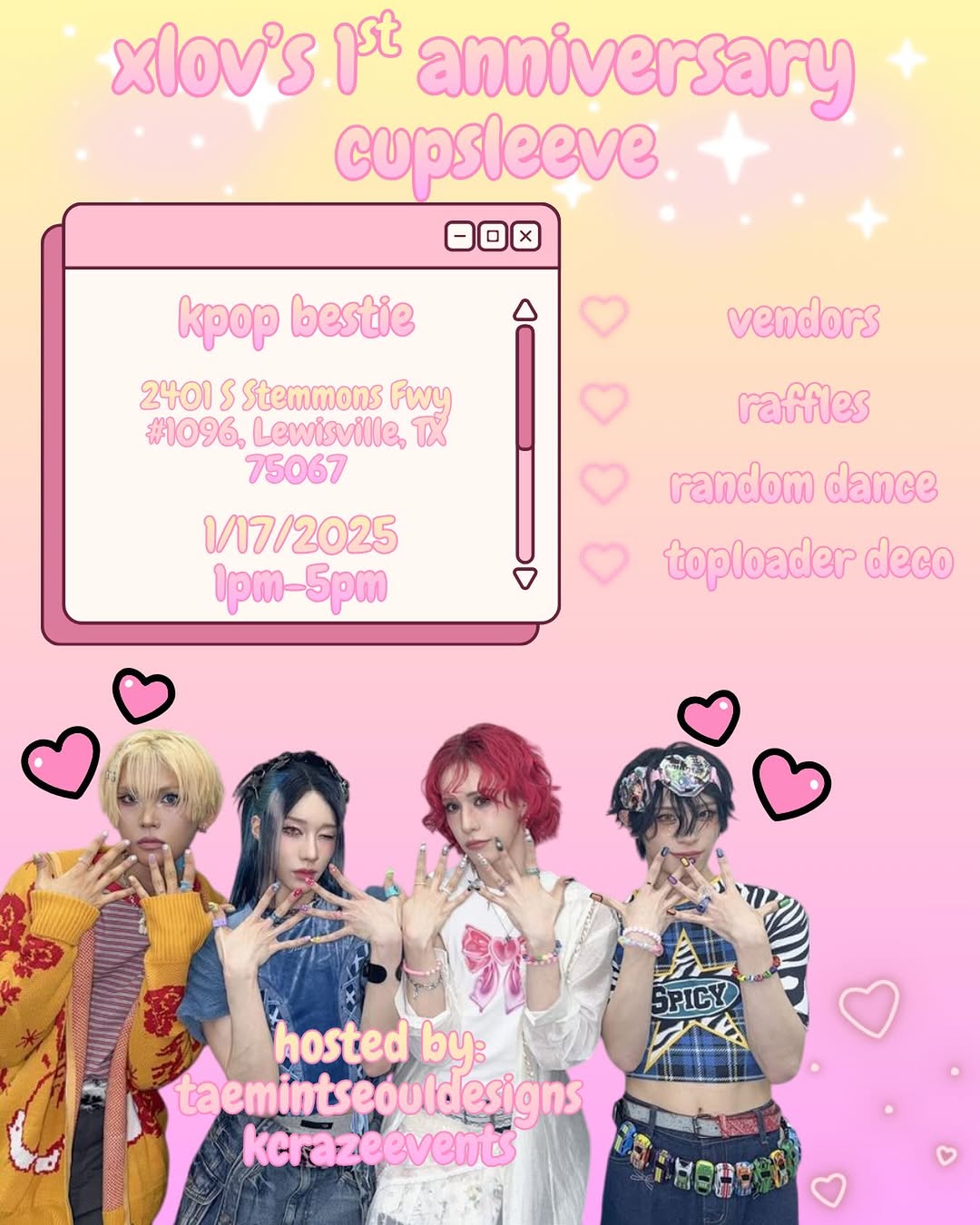 XLOV's 1st Anniversary Cupsleeve