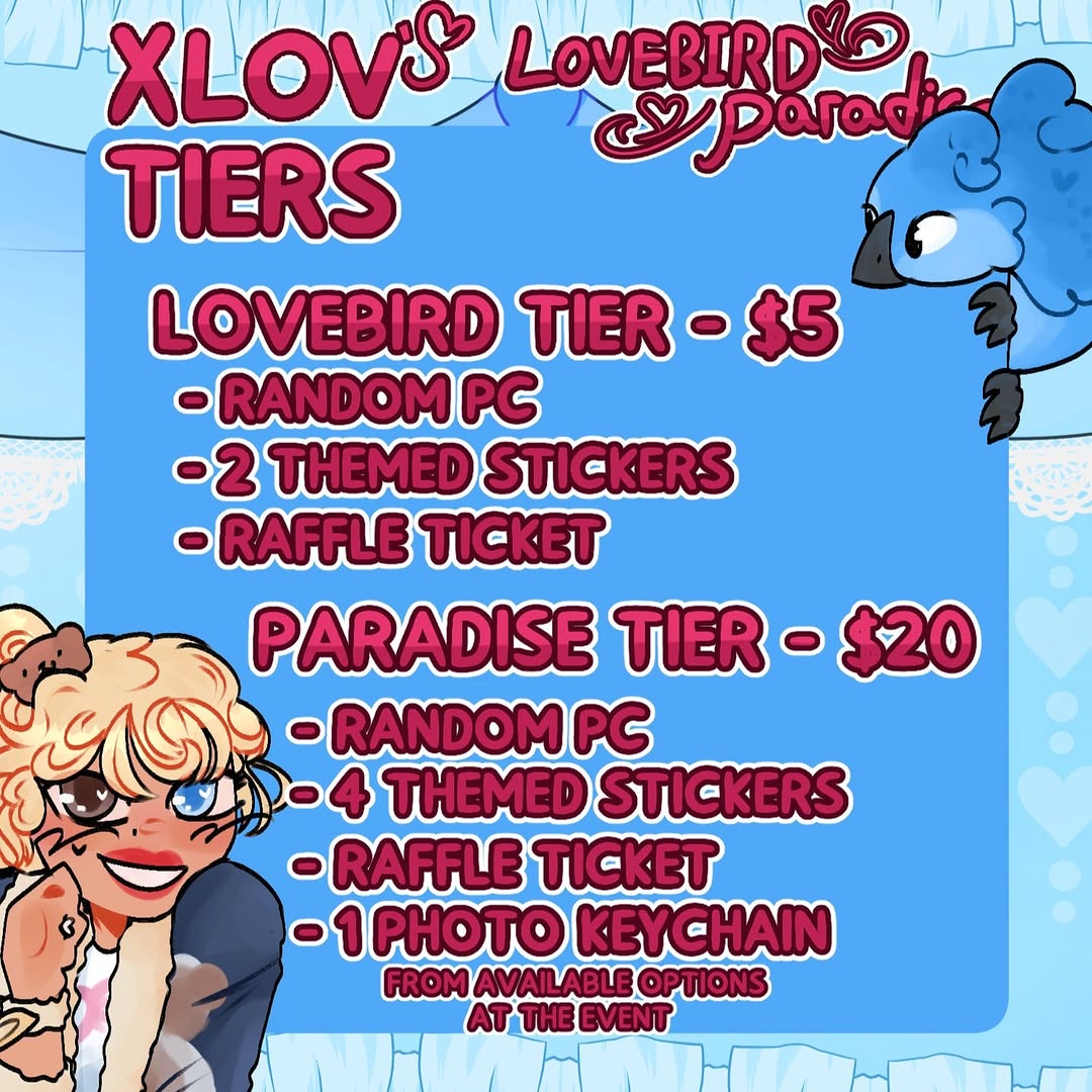 XLOV'S  Lovebird Paradise - Image 2