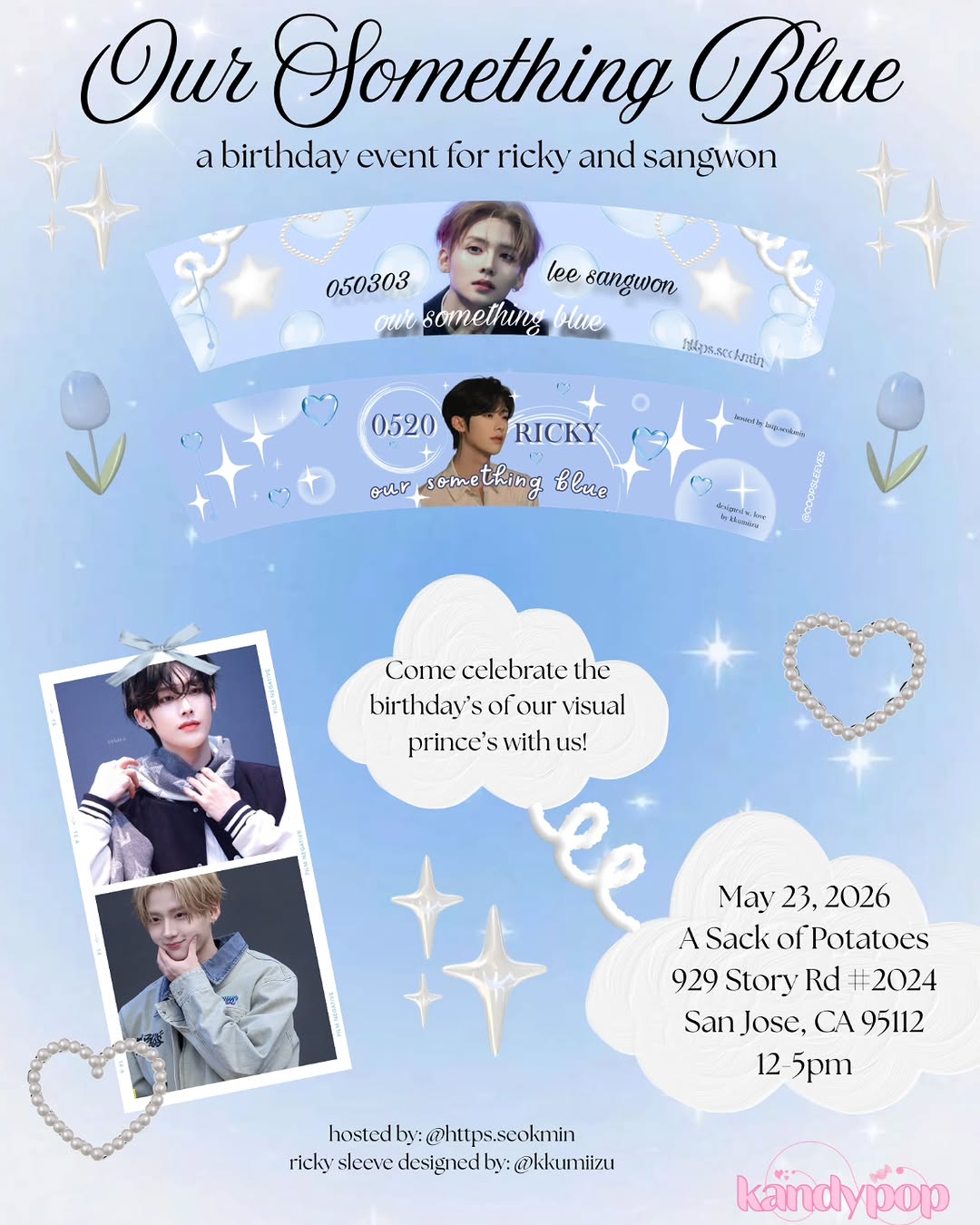 Our Something Blue - Ricky & Sangwon Birthday event